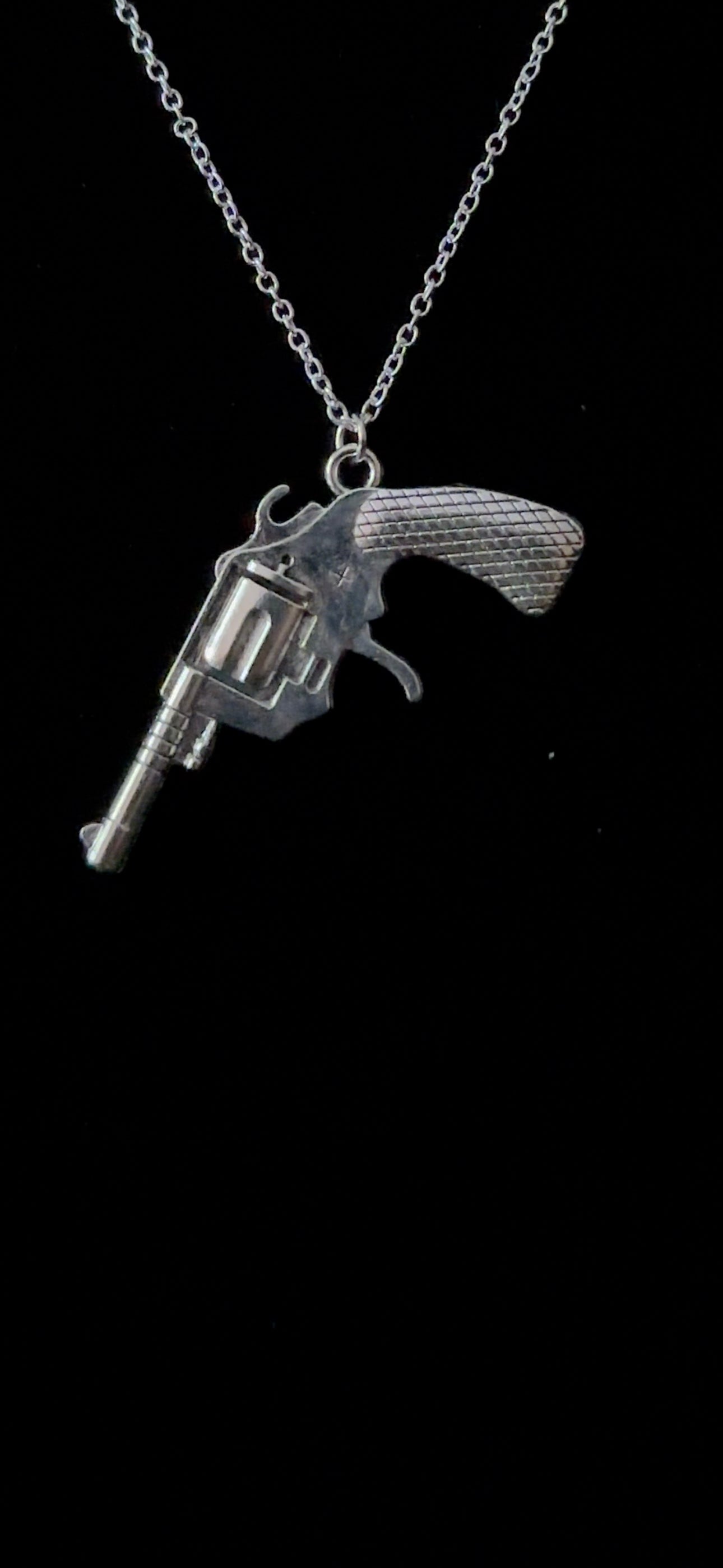 Revolver Pendant Necklace