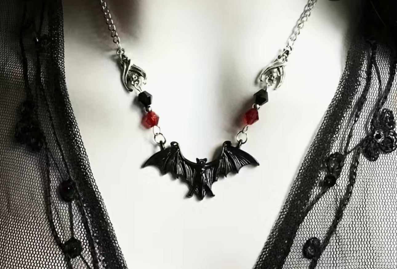 Bats Pendant Necklace