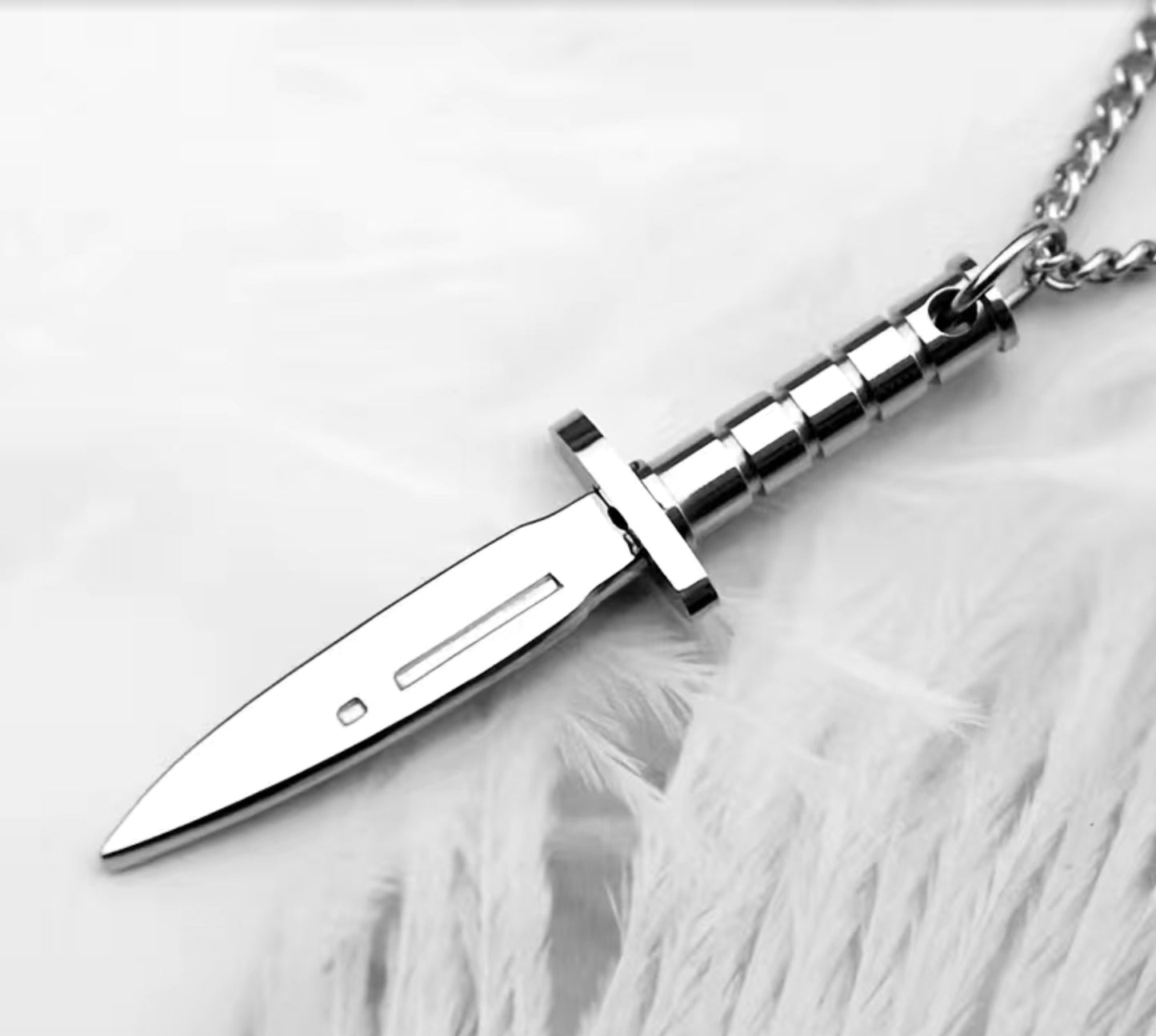 Knife Pendant Necklace