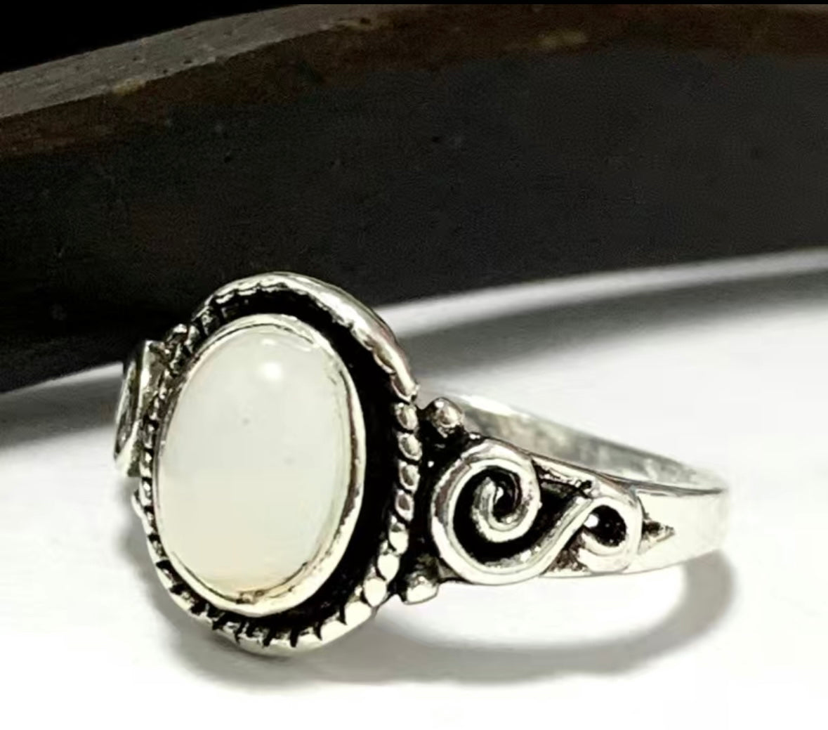 Black or Opal Color Ring
