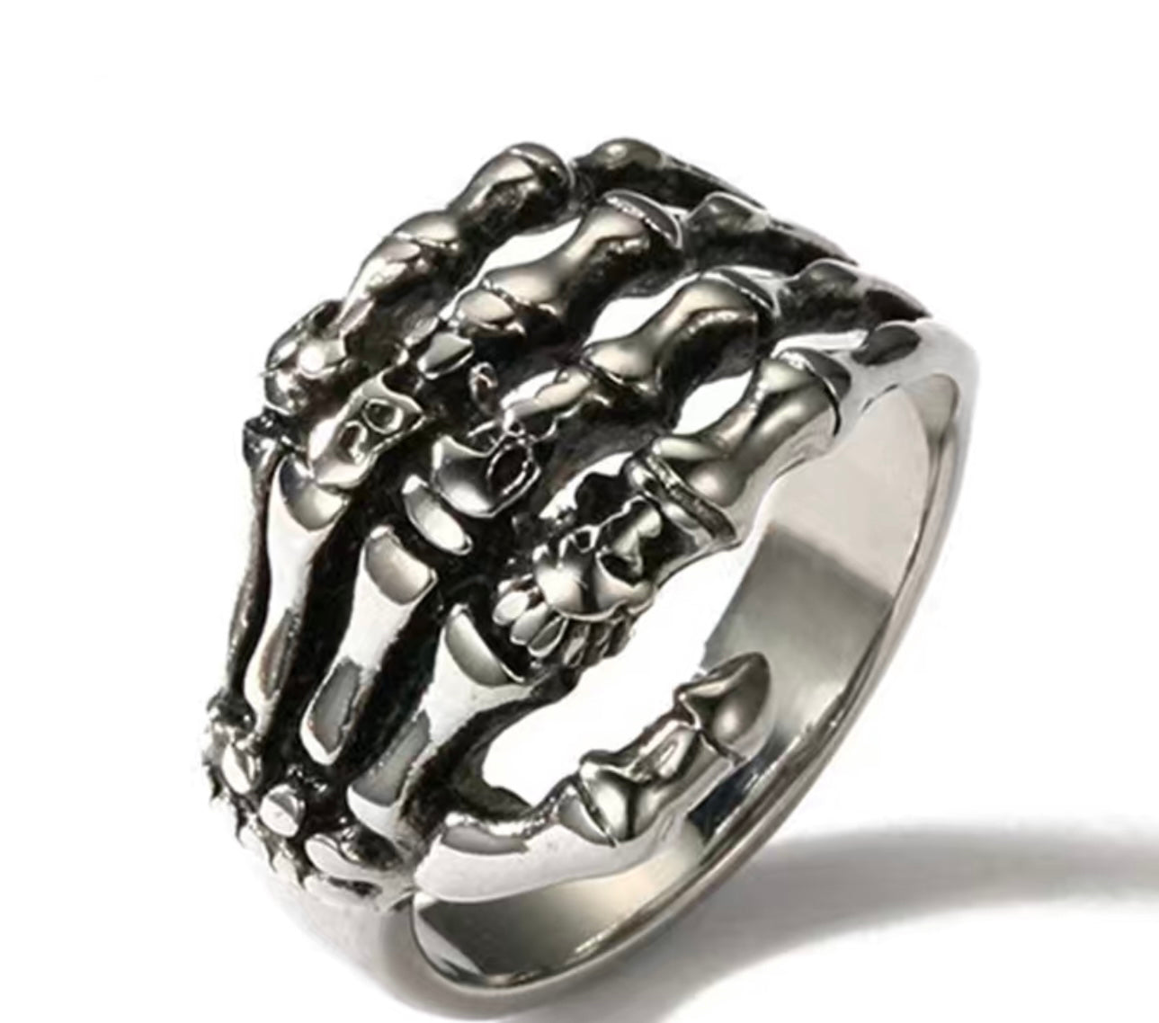 Skeleton Hand Ring