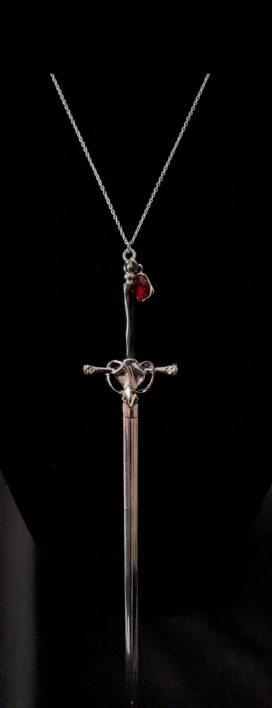 Sword with a Drop of Blood