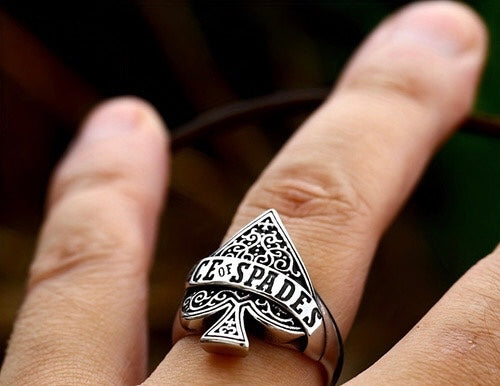 Ace of Spades Ring