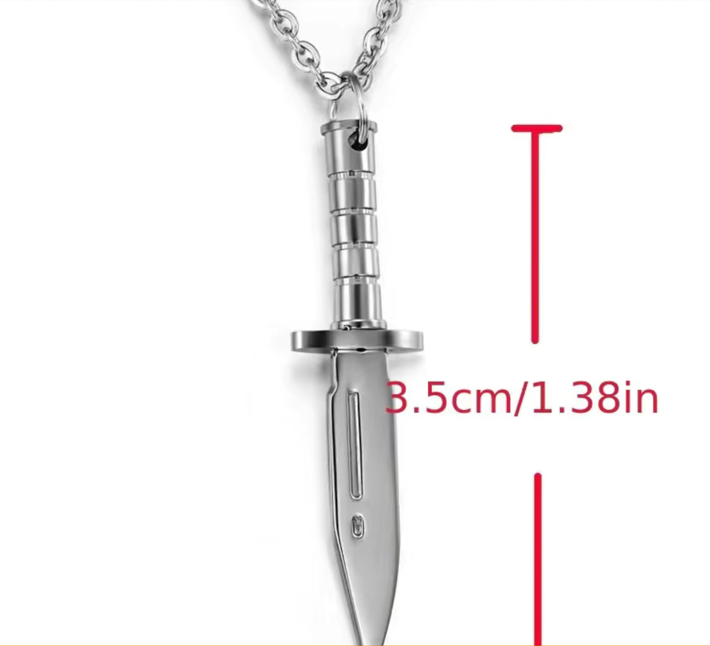Knife Pendant Necklace
